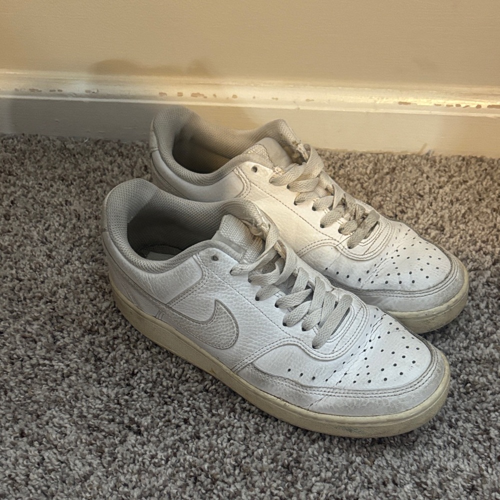 Nike Off-White Leather Sneakers